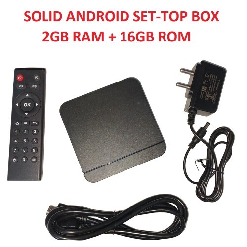 SOLID AHD-905Y4 2GB/16 Android 11 OTT Android TV Box