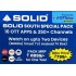 SOLID SOUTH ANNUALLY OTT BUNDLE PACK - 16 OTT Apps & 250+ Channels