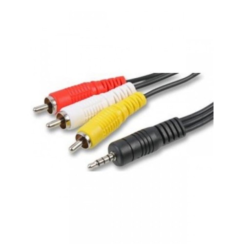 3.5mm to 3 RCA Cable-for Android Box and-Sat Finders home-delivery with online-payment